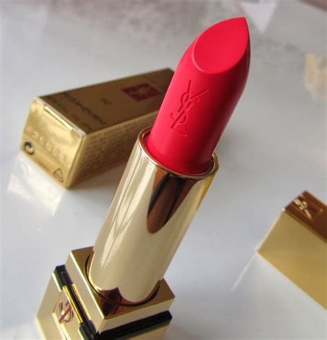 ysl 52 rouge pur couture|YSL lipstick 52 rosy coral.